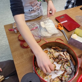 Plätzchen verpacken