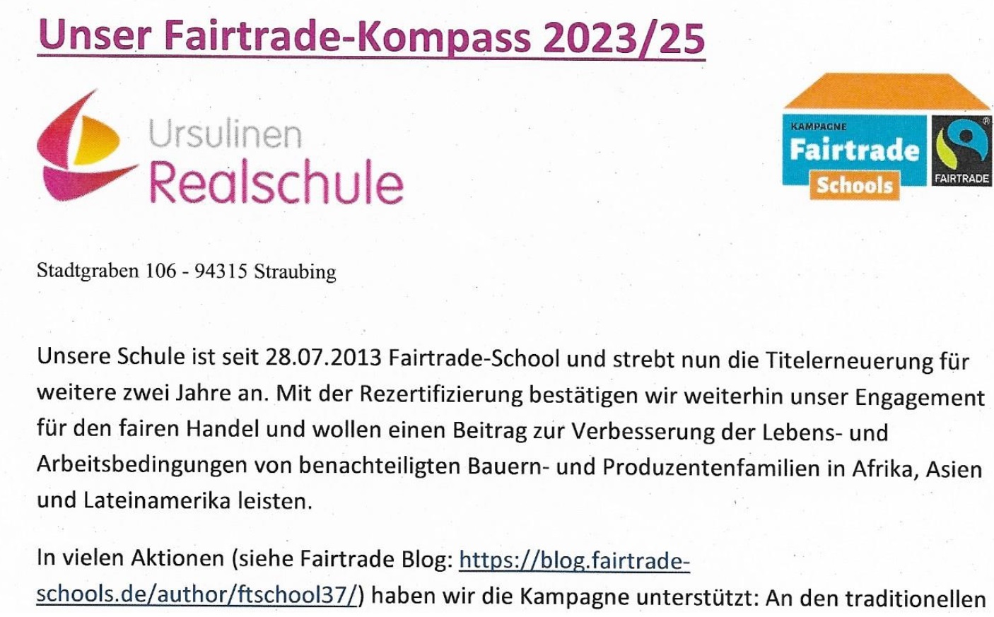 Fairtrade Kompass 2023 25